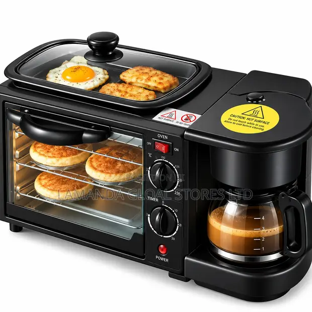 3-in-1 Multifunctional Breakfast Maker Station - 1
