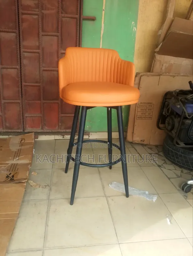 Rotating Metal Bar Stools - Brand New - 1