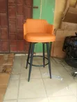 Rotating Metal Bar Stools - Brand New - 1