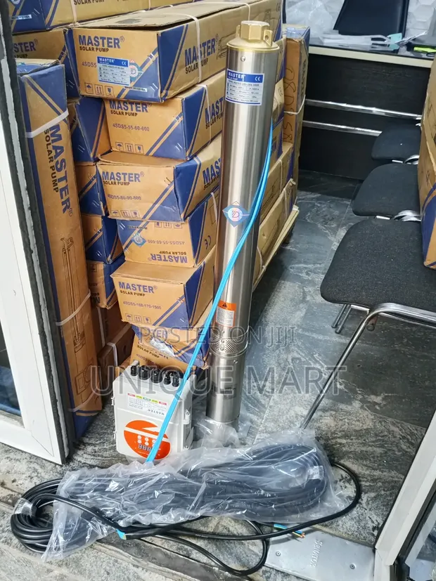 5.5HP DC Solar Submersible Pump - 285m Max Head - 1