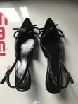 Zara Pointed-Toe Stiletto Heels - Black - 2