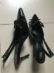 Zara Pointed-Toe Stiletto Heels - Black - 3