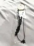 Choker Mai Layuka Biyu Mai Tauraruwar Baki - 1