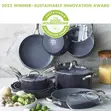 GreenPan Valencia Pro 11-Piece Ceramic Nonstick Cookware Set - Mai Jituwa da Induction - 2
