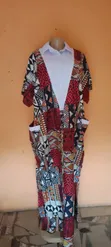 Bk Bubu Gown with Collar - 2