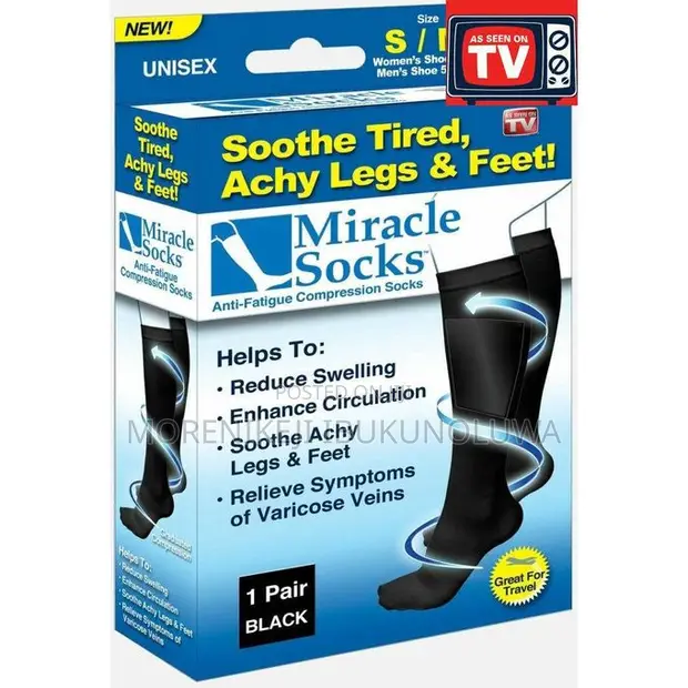 Miracle Socks Anti-Fatigue Compression Socks - 1