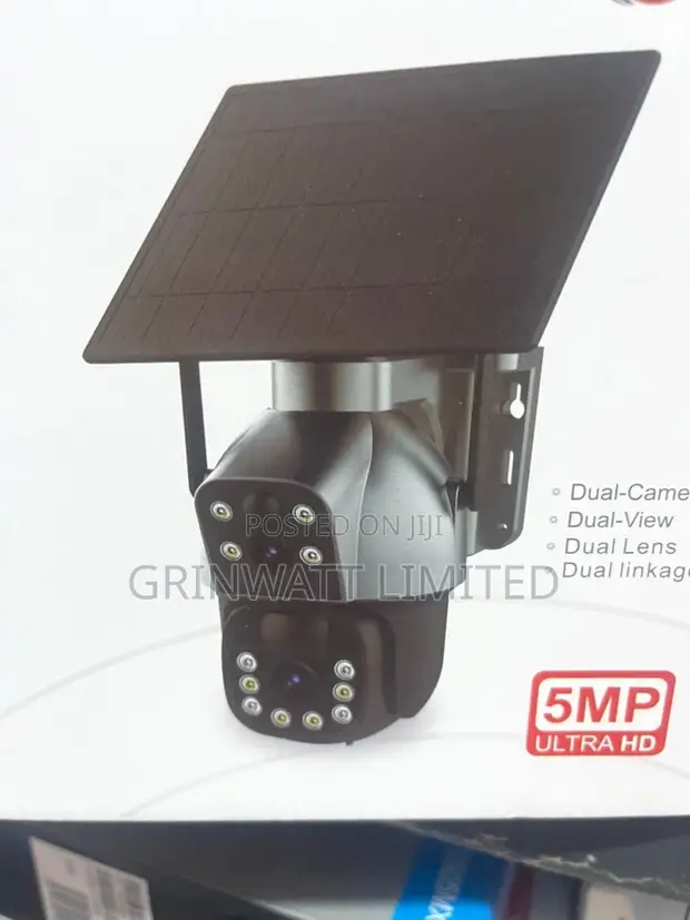 8MP Solar Power Camera with SIM & Memory Card - 1