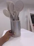 Kyawun Kayan Dafa Abinci na Bakin Karfe da Silicone - 3