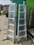 8 Matakan Aluminium A-Frame Ladder Mai Madubin Madubi - 2