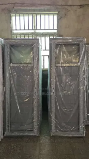 7ft Quality Toilet PVC Plastic Door (750mm Width)