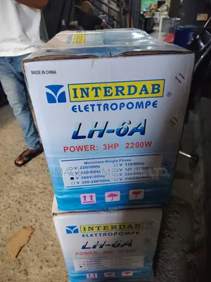 Interdap 3 HP Surface Water Pump (3 Phase) - 100% Copper