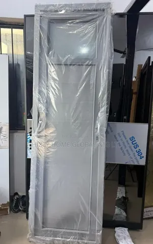 Quality Turkey PVC Toilet Glass Door 8ft x 750mm