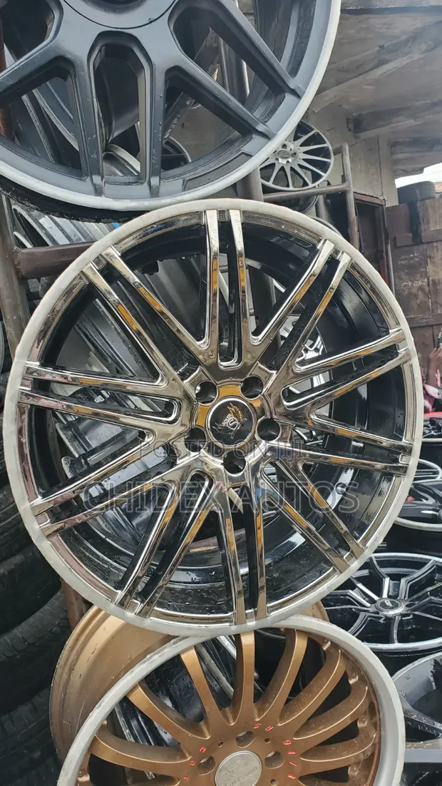 20-Inch Punch Chrome Rims (Set of 4) - 1