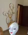 Handmade Autogele Fascinator Cap Beret - 3