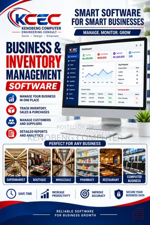 Siyarwa, Gyaran Laptop & Sabis na IT daga Kenobeng Computer