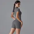 Women's Black Gym Jumpsuit - 3