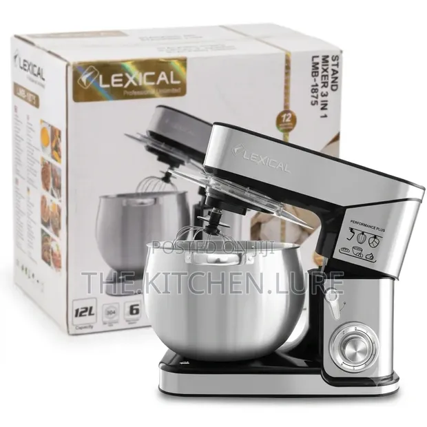 Lexical 12L 3-in-1 Stand Mixer - 1