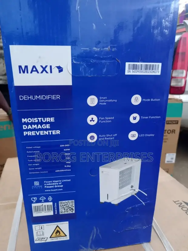 Maxi 30L Smart Dehumidifier | MAXIDH30DEN7 - 1
