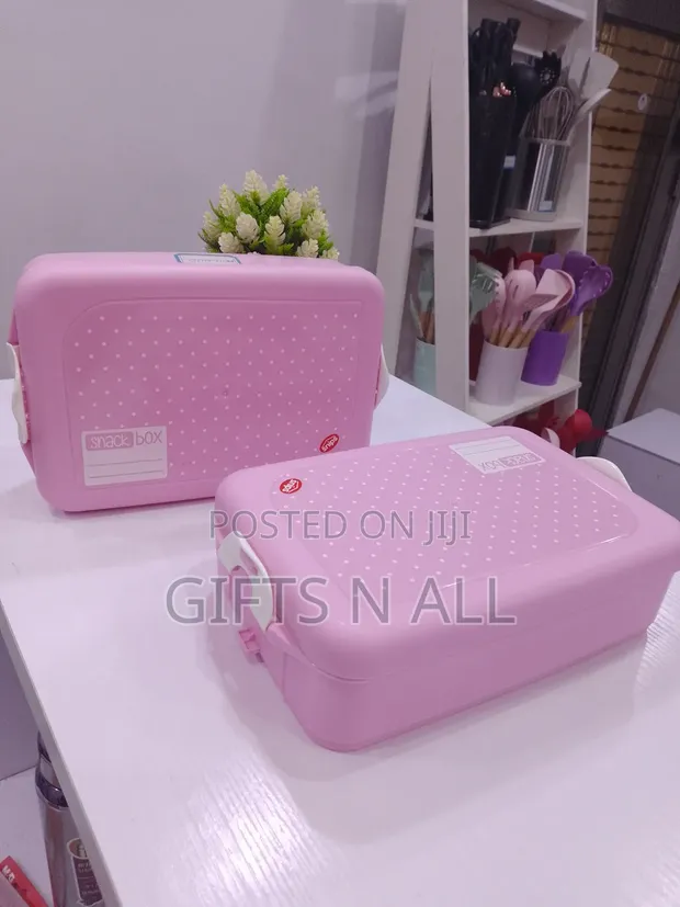 Pink Snack Box for Kids - 1