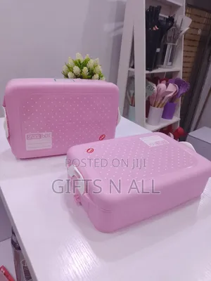 Pink Snack Box for Kids