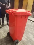 120L Imported Wheelie Waste Bin - 3
