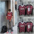Blteskekr RNR 91 Blue Camo Retro Jersey - 1
