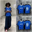 Blteskekr RNR 91 Blue Camo Retro Jersey - 4
