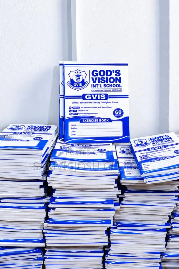 SAMVICJOSH GLOBAL: School Exercise Books & Printing Services - 1