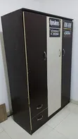 Neatly Used 3-Door Wardrobe - 1