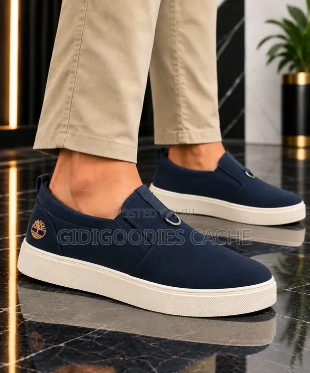 Takalmi Na Maza Na Timberland Canvas Slip-on - Girma 41-46 - 1