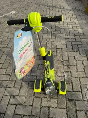 Colorful Kids 3-Wheel Scooter with Free Gifts