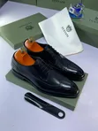 Takalman Tuxvani na Maza na Fata na Wingtip Brogue Derby - 3