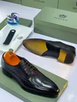 Takalman Tuxvani na Maza na Fata na Wingtip Brogue Derby - 4