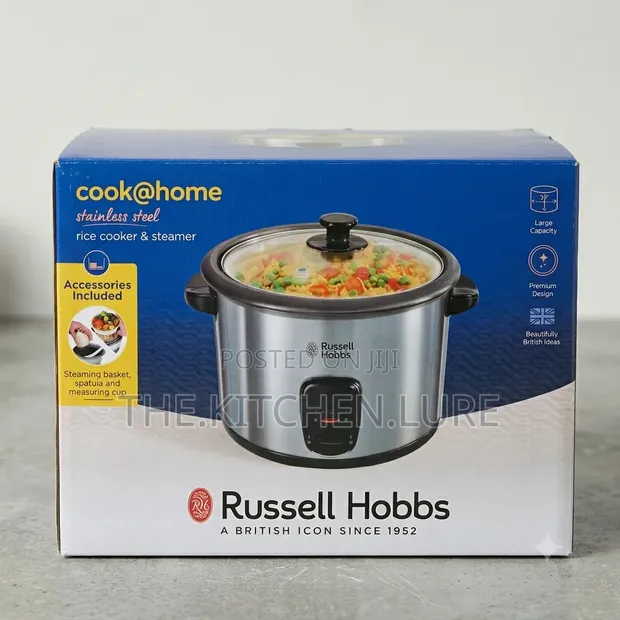 Russell Hobbs 1.8L Stainless Steel Rice Cooker Steamer - 1