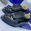 OGGI Men's Patent Leather Chunky Sole Dress Sneakers - 1