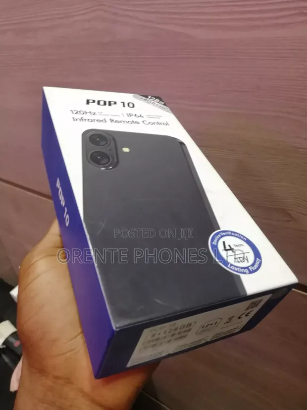 Sabon Tecno Pop 10 128GB Grey - 1