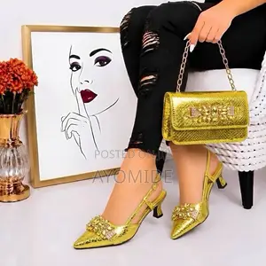 Women's Rhinestone Pointed-Toe High Heel Sandals