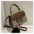 Classy Brown Structured Ladies Handbag - 1