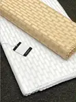 Premium Embroidered Lace Fabric - Jan Leda Mai Girman Geometric - 2