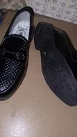 Brand New Amblers Safety Italian Leather Loafers - 3