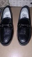 Brand New Amblers Safety Italian Leather Loafers - 4