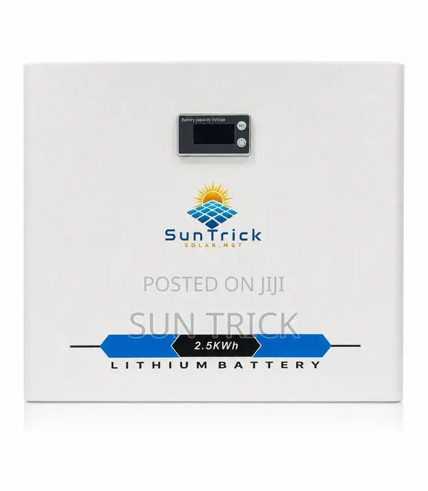 Suntrick 2.5kWh/12V Lithium Baturi - 1