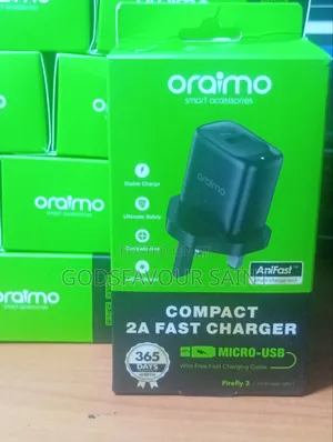 Oraimo Fast Charger with Micro USB Cable