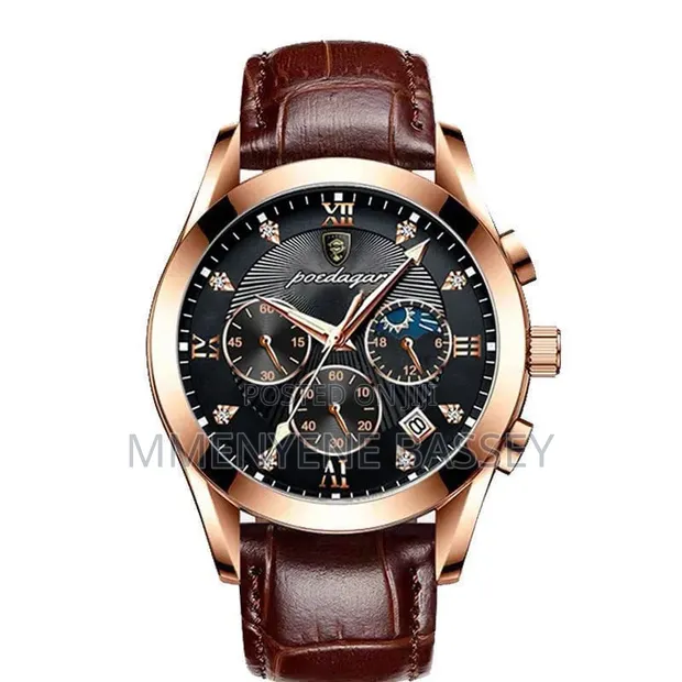 Classy Men's Wrist Watch - Brand New - 1