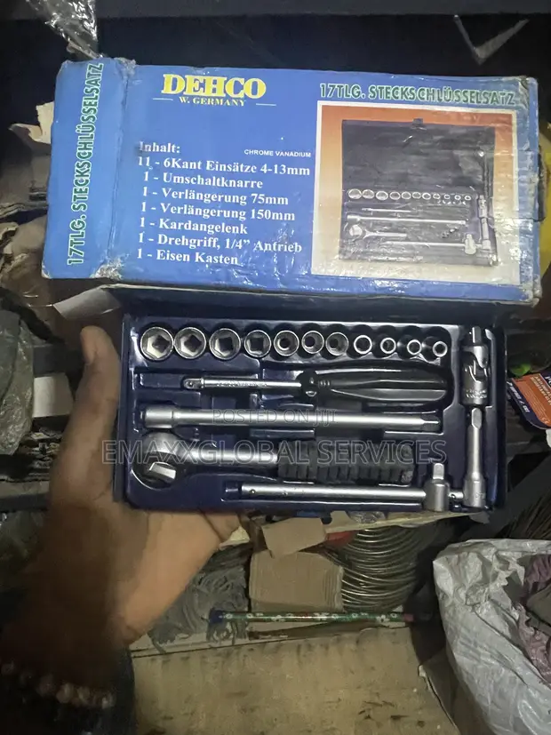 DEHCO Socket Set 1/4" Drive - 1