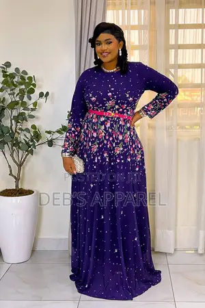 Embellished Maxi Dress - Sabon Kayayyaki