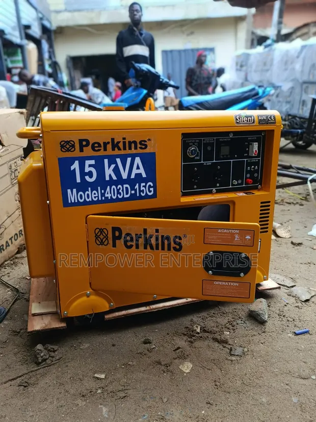 15kVA Perkins Soundproof Generator - 1