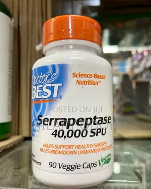 Doctor's Best Serrapeptase 90 Capsules
