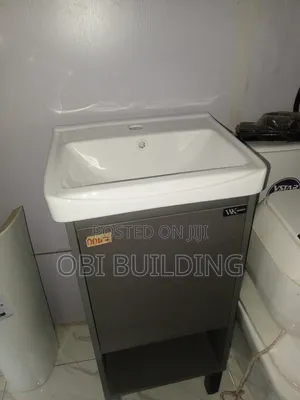 Rockford England 40cm Cabinet Wash Basin with Mirror