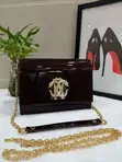Roberto Cavalli Premium Handbag - Gold Patent Leather - 1